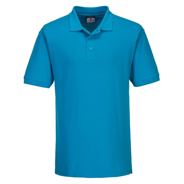 BB733-2XL Portwest Polo Shirt Aqua - Size 2XL JD Catering Equipment Solutions Ltd