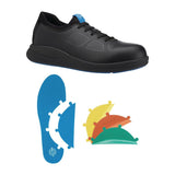 BB745-42 WearerTech Transform Safety Toe Trainer Black with Modular Insole Size 42 JD Catering Equipment Solutions Ltd