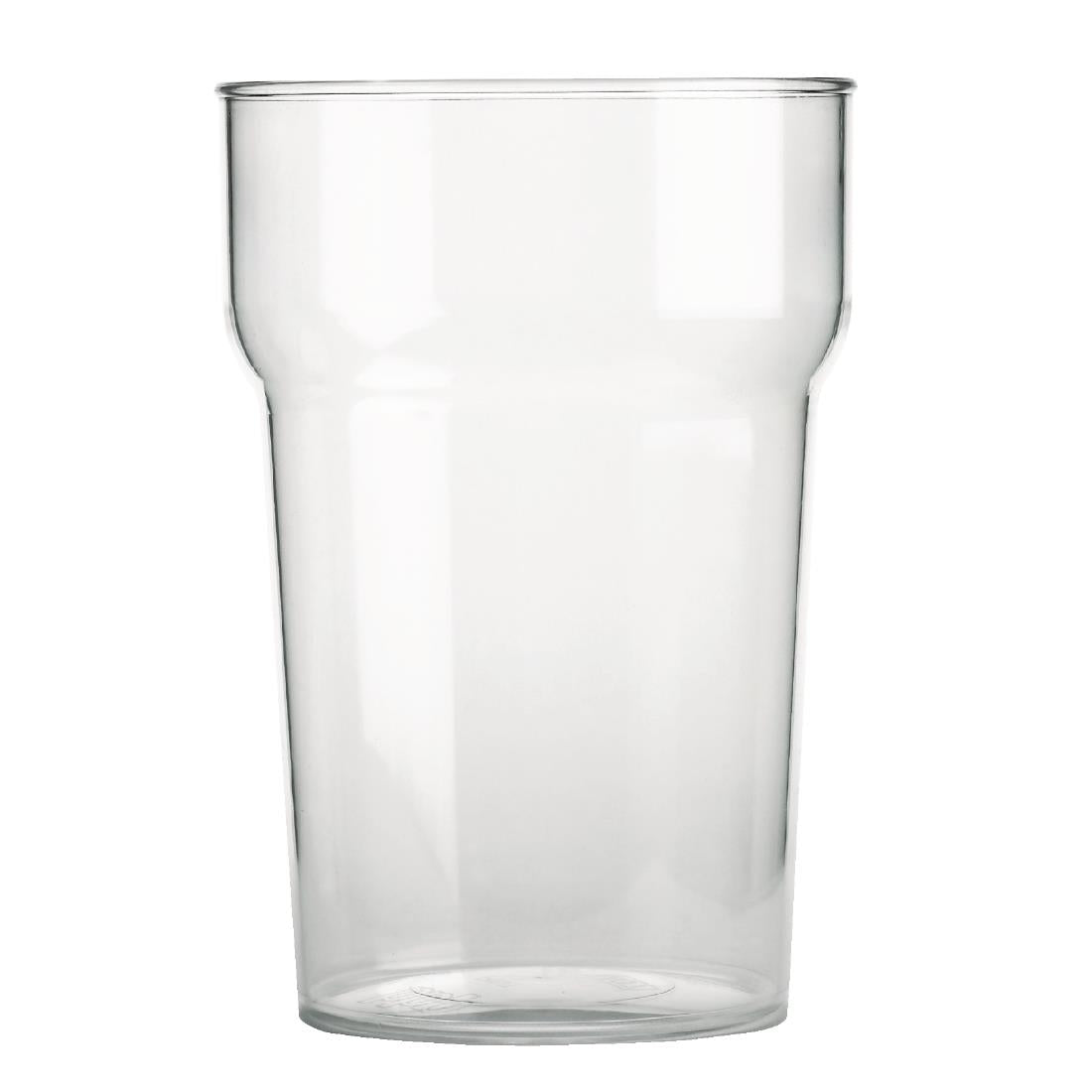BBP Polycarbonate Nonic Pint Glasses 570ml CE Marked (Pack of 48) JD Catering Equipment Solutions Ltd