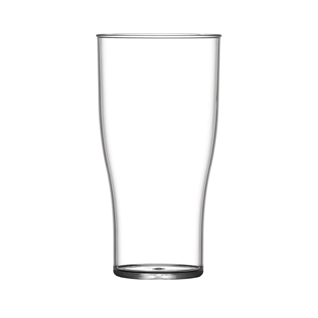 BBP Polycarbonate Nucleated Half Pint Glasses  CE Marked (Pack of 48) JD Catering Equipment Solutions Ltd