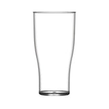 BBP Polycarbonate Nucleated Half Pint Glasses  CE Marked (Pack of 48) JD Catering Equipment Solutions Ltd