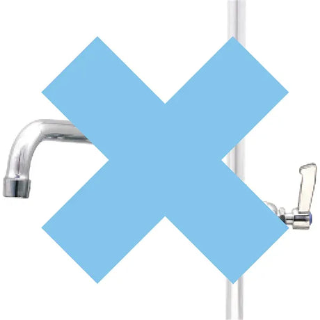 Mechline AquaJet Pre-rinse AJPR15-ST-BF0-S AJPR15 base / STANDARD style / No bowl filler / STANDARD gun