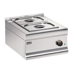 BM4AW - Lincat Silverlink 600 Electric Counter-top Bain Marie - Wet Heat - Gastronorms - Base + Dish Pack - W 450 mm - 1.0 kW - JD Catering Equipment Solutions Ltd