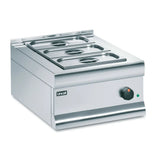 BM4B - Lincat Silverlink 600 Electric Counter-top Bain Marie - Dry Heat - Gastronorms - Base + Dish Pack - W 450 mm - 0.75 kW - JD Catering Equipment Solutions Ltd