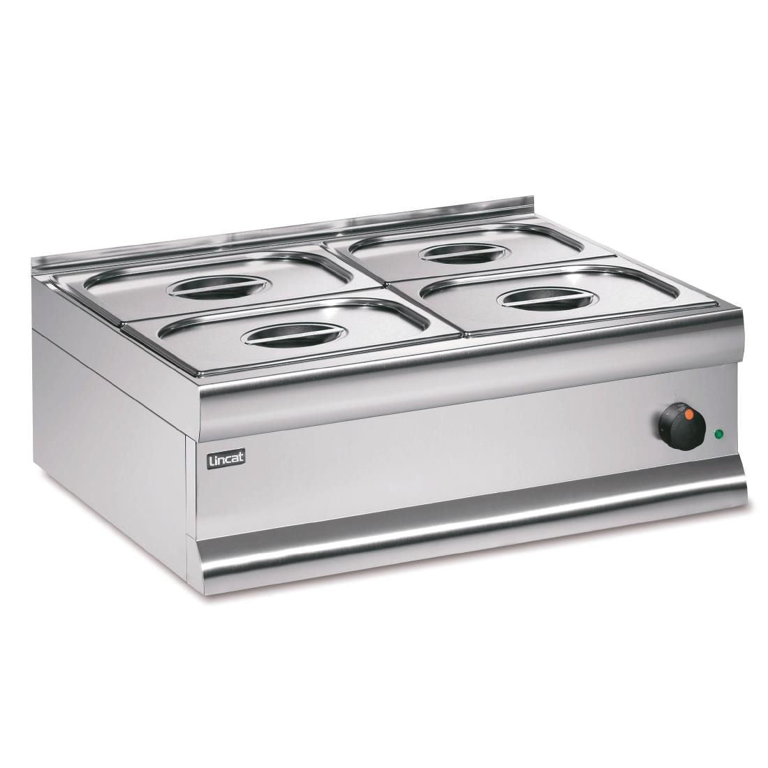 BM7XB - Lincat Silverlink 600 Electric Counter-top Bain Marie - Dry Heat - Gastronorms - Base + Dish Pack - W 750 mm - 1.0 kW JD Catering Equipment Solutions Ltd
