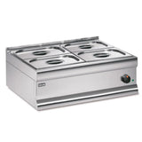 BM7XB - Lincat Silverlink 600 Electric Counter-top Bain Marie - Dry Heat - Gastronorms - Base + Dish Pack - W 750 mm - 1.0 kW - JD Catering Equipment Solutions Ltd