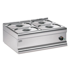 BM7XB - Lincat Silverlink 600 Electric Counter-top Bain Marie - Dry Heat - Gastronorms - Base + Dish Pack - W 750 mm - 1.0 kW - JD Catering Equipment Solutions Ltd
