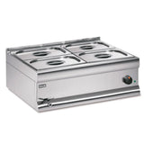 BM7XBW - Lincat Silverlink 600 Electric Counter-top Bain Marie - Wet Heat - Gastronorms - Base + Dish Pack - W 750 mm - 2.0 kW - JD Catering Equipment Solutions Ltd
