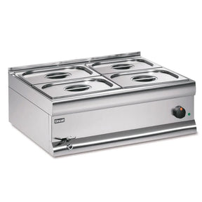BM7XBW - Lincat Silverlink 600 Electric Counter-top Bain Marie - Wet Heat - Gastronorms - Base + Dish Pack - W 750 mm - 2.0 kW - JD Catering Equipment Solutions Ltd