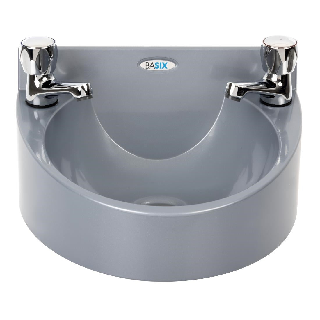 Basix Polycarbonate Wash Hand Basin Grey JD Catering Equipment Solutions Ltd