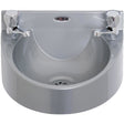 Basix Polycarbonate Wash Hand Basin Grey JD Catering Equipment Solutions Ltd