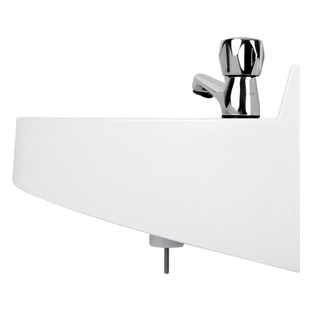 Basix Polycarbonate Wash Hand Basin White JD Catering Equipment Solutions Ltd