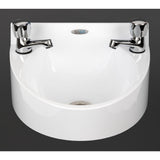 Basix Polycarbonate Wash Hand Basin White JD Catering Equipment Solutions Ltd