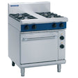 Blue Seal Evolution 4 Burner Electric Static Oven Natural/LPG 750mm GE505D JD Catering Equipment Solutions Ltd