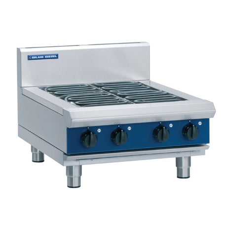 Blue Seal Evolution Cooktop 4 Burner Electric 600mm E514D-B JD Catering Equipment Solutions Ltd