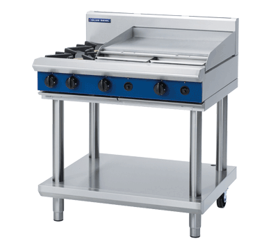 Blue Seal Evolution Cooktop Natural/LPG 900mm G516B-LS JD Catering Equipment Solutions Ltd