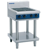 Blue Seal Evolution Leg Stand Cooktop 4 Element Electric 600mm E514D-LS - JD Catering Equipment Solutions Ltd
