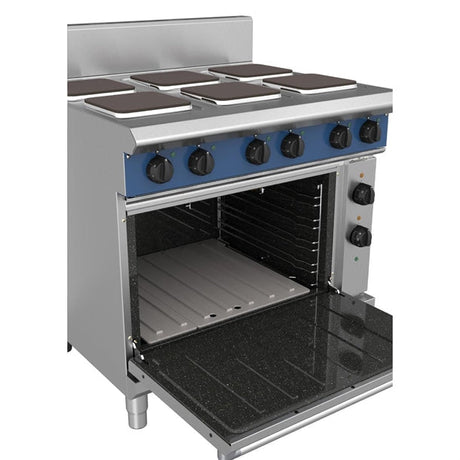 Blue Seal Evolution Series E506S - 900mm Electric Range Static Oven Sealed Hobs JD Catering Equipment Solutions Ltd