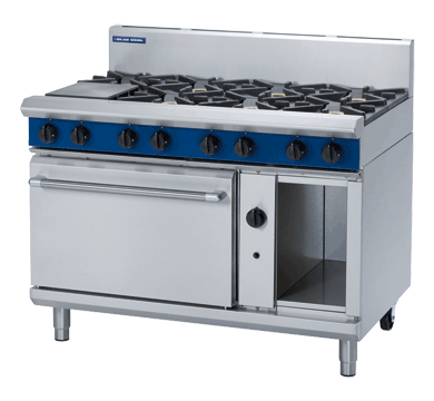 Blue Seal Evolution Series G508D - 1200mm Gas Range Static Oven JD Catering Equipment Solutions Ltd