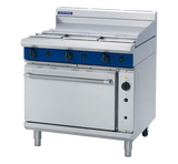Blue Seal Evolution Series G56A - 900mm Gas Range Convection Oven + 600mm griddle - JD Catering Equipment Solutions Ltd