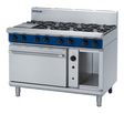 Blue Seal Evolution Series G58D - 1200mm Gas Range Convection Oven JD Catering Equipment Solutions Ltd