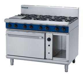 Blue Seal Evolution Series G58D - 1200mm Gas Range Convection Oven JD Catering Equipment Solutions Ltd
