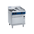 Blue Seal Evolution Series GE505C - 750mm Gas Range Electric Static Oven JD Catering Equipment Solutions Ltd