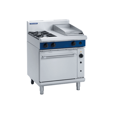 Blue Seal Evolution Series GE505C - 750mm Gas Range Electric Static Oven JD Catering Equipment Solutions Ltd