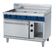 Blue Seal Evolution Series GE508A - 1200mm Gas Range Electric Static Oven JD Catering Equipment Solutions Ltd