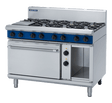 Blue Seal Evolution Series GE508D - 1200mm Gas Range Electric Static Oven JD Catering Equipment Solutions Ltd