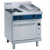 Blue Seal Evolution Series GE54C - 750mm Gas Range Electric Convection Oven - JD Catering Equipment Solutions Ltd