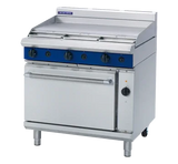 Blue Seal Evolution Series GE56A - 900mm Gas Range Electric Convection Oven - JD Catering Equipment Solutions Ltd