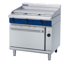 Blue Seal Evolution Series GE56A - 900mm Gas Range Electric Convection Oven JD Catering Equipment Solutions Ltd