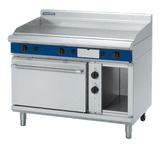 Blue Seal Evolution Series GPE508 - 1200mm Gas Griddle Electric Static Oven Range - JD Catering Equipment Solutions Ltd