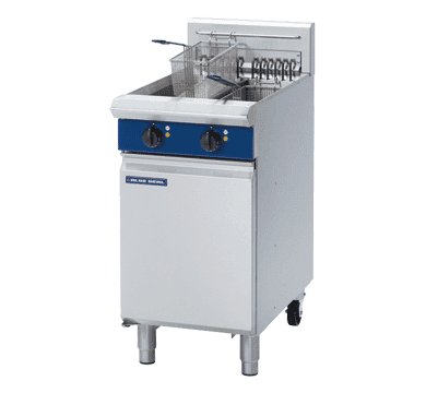 Blue Seal Evolution Series GT18 - 400mm Single Pan Natural/LPG Fryer JD Catering Equipment Solutions Ltd