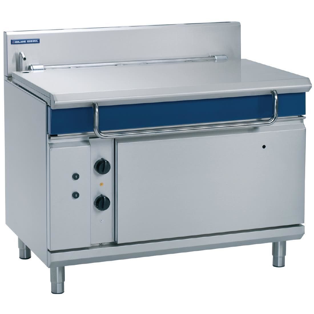 Blue Seal Evolution Tilting Bratt Pan Electric Tilt Natural/LPG 120Ltr G580-12E JD Catering Equipment Solutions Ltd