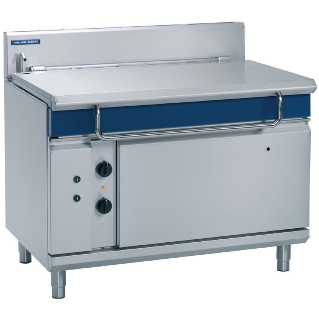 Blue Seal Evolution Tilting Bratt Pan Electric Tilt Natural/LPG 120Ltr G580-12E JD Catering Equipment Solutions Ltd