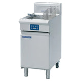 GK582 Blue Seal Single Tank Twin Basket Free Standing Natural/LPG Fryer GT45E - JD Catering Equipment Solutions Ltd