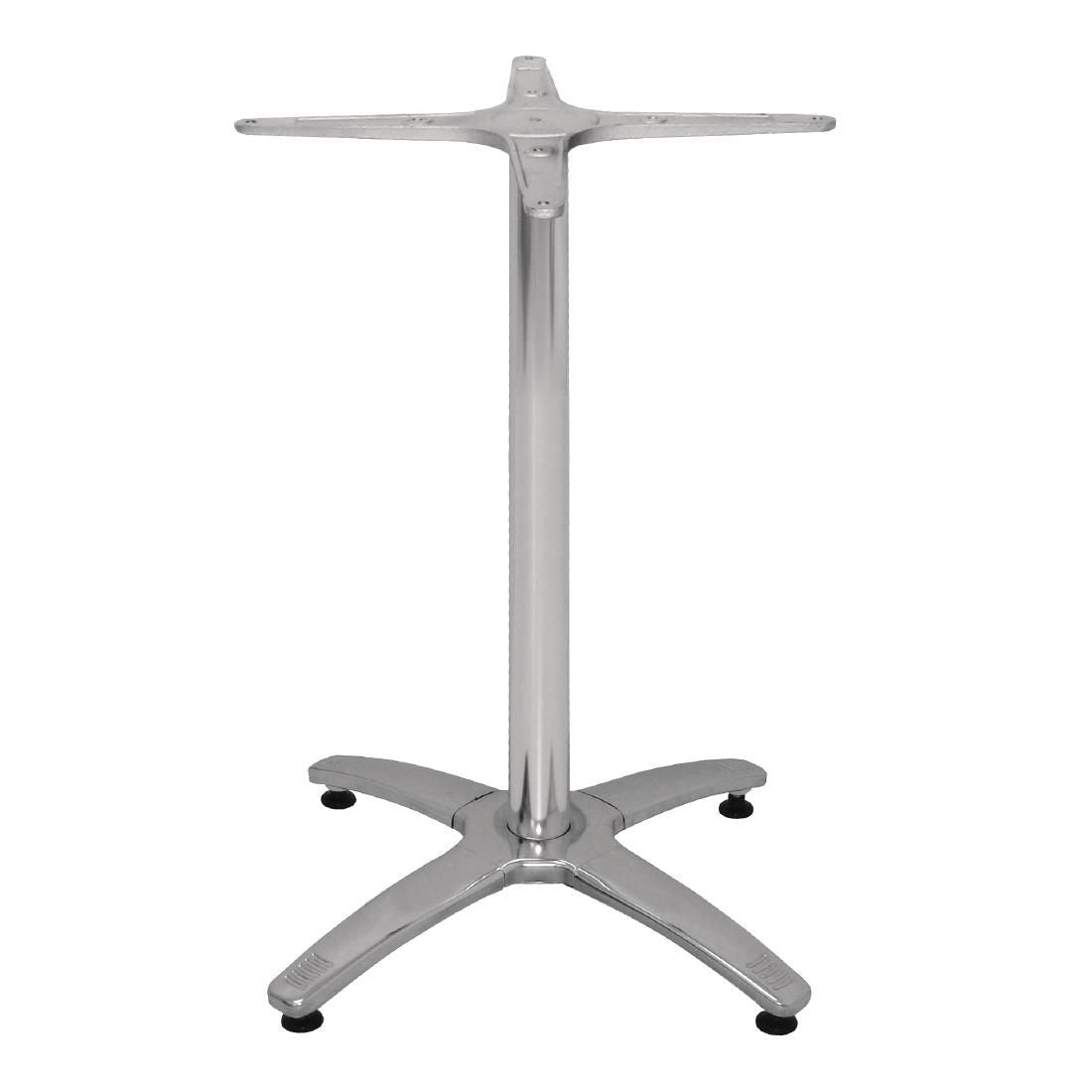 Bolero Aluminium Four Leg Table Base JD Catering Equipment Solutions Ltd