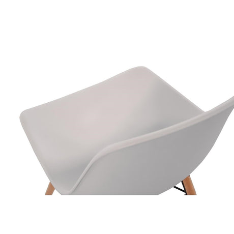 Bolero Arlo Side Chair White (Pack 2) JD Catering Equipment Solutions Ltd