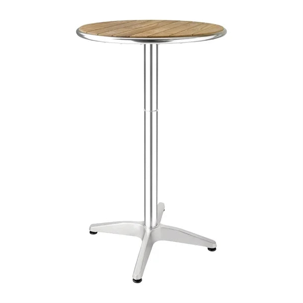Bolero Ash Round Poseur Height Table 600mm JD Catering Equipment Solutions Ltd