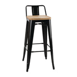 Bolero Bistro Backrest High Stools (Pack of 4) JD Catering Equipment Solutions Ltd