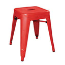 DL869 Bolero Bistro Steel Low Stool (Pack of 4) - JD Catering Equipment Solutions Ltd