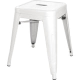 Bolero Bistro Steel Low Stool (Pack of 4) JD Catering Equipment Solutions Ltd