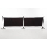 Bolero Black Canvas Barrier CF137 JD Catering Equipment Solutions Ltd