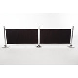 Bolero Black Canvas Barrier CF137 JD Catering Equipment Solutions Ltd