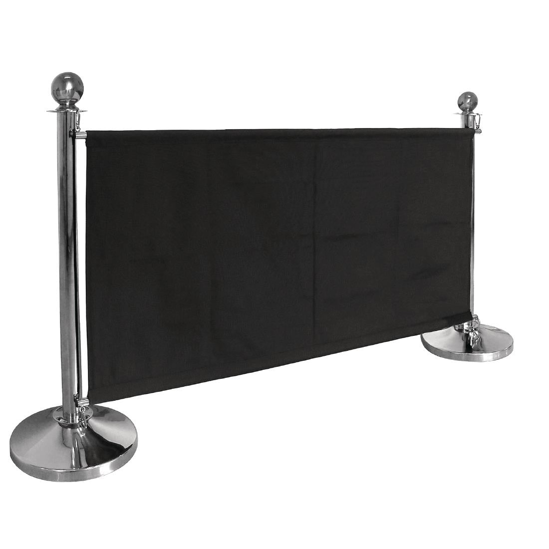 Bolero Black Canvas Barrier CF137 JD Catering Equipment Solutions Ltd