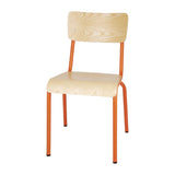 Bolero Cantina Side Chairs with Wooden Seat Pad and Backrest (Pack of 4) JD Catering Equipment Solutions Ltd