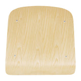Bolero Cantina Side Chairs with Wooden Seat Pad and Backrest (Pack of 4) JD Catering Equipment Solutions Ltd