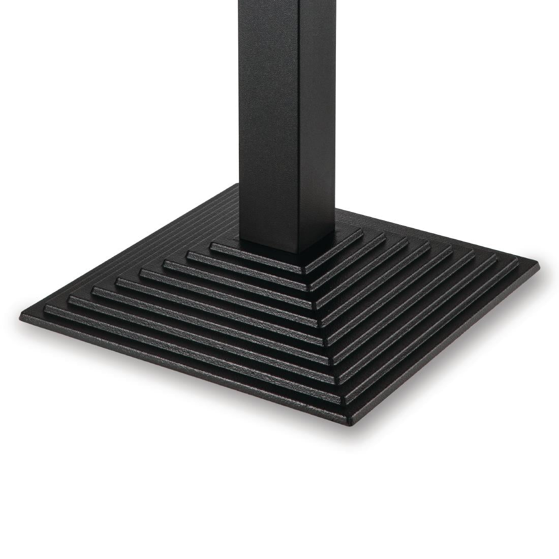 Bolero Cast Iron Step Square Table Base JD Catering Equipment Solutions Ltd